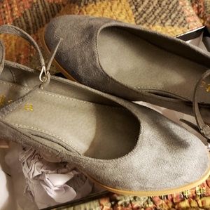 Grey flats